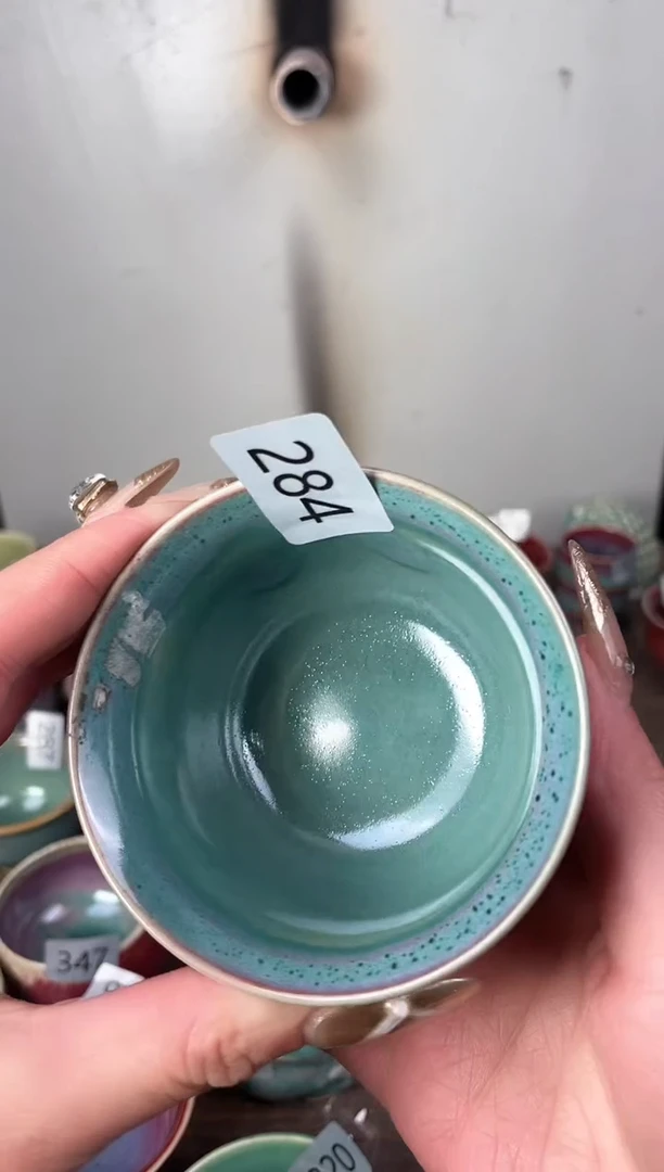 【闪购商品】摆件钧瓷手工茶器窑变