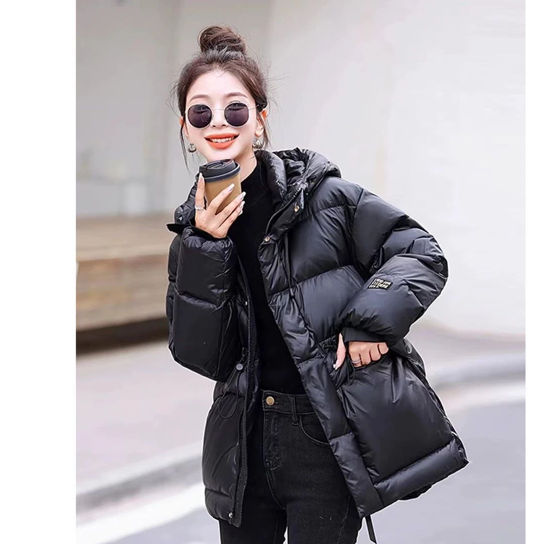 【情情】03黑金高端知性风中长款收腰显瘦外套