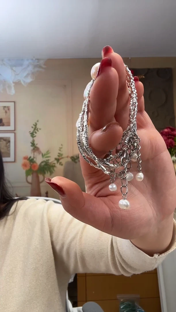 【闪购商品】淡水珍珠手绳未镶嵌巴洛克珍珠手链
