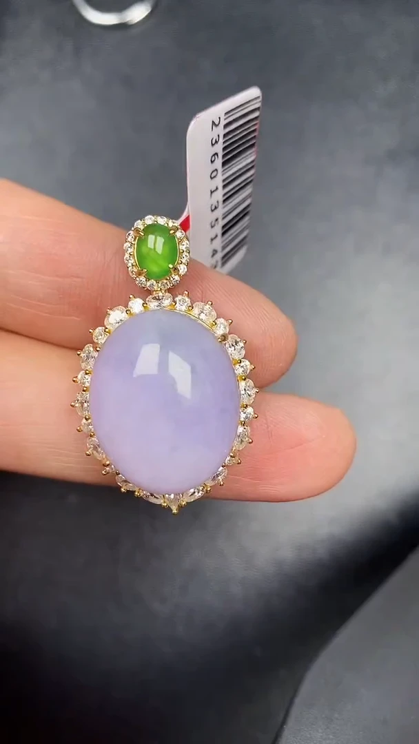 银S925镶嵌戒指翡翠2320