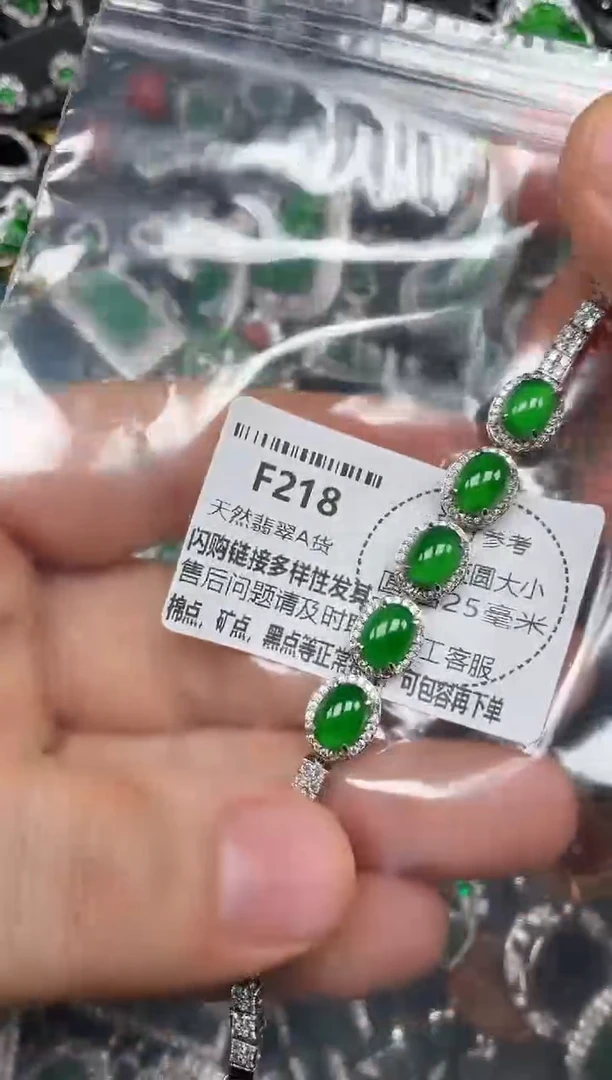 颈饰未镶嵌翡翠F218手链