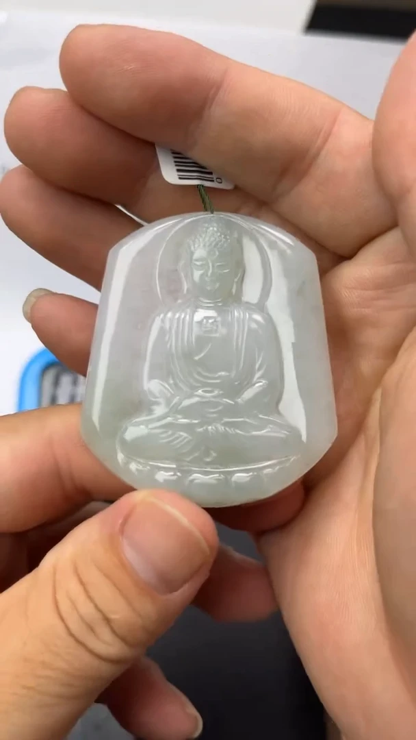 颈饰未镶嵌翡翠颖*草天然翡翠