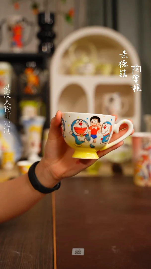 景德镇高温釉下彩纯手工手绘