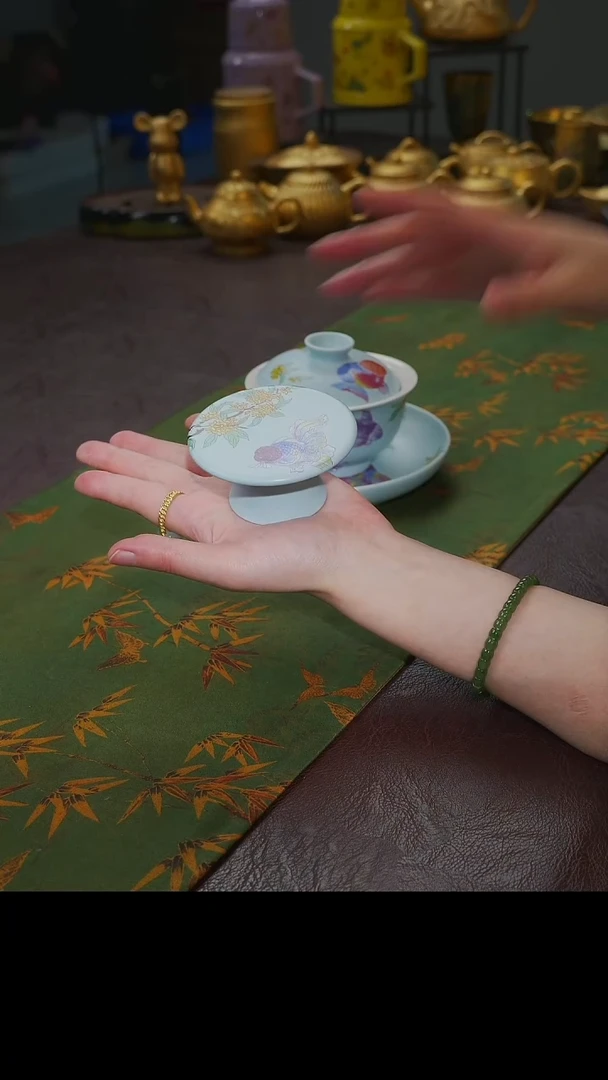 茶杯紫砂【宜景窑天缥系列】盖置