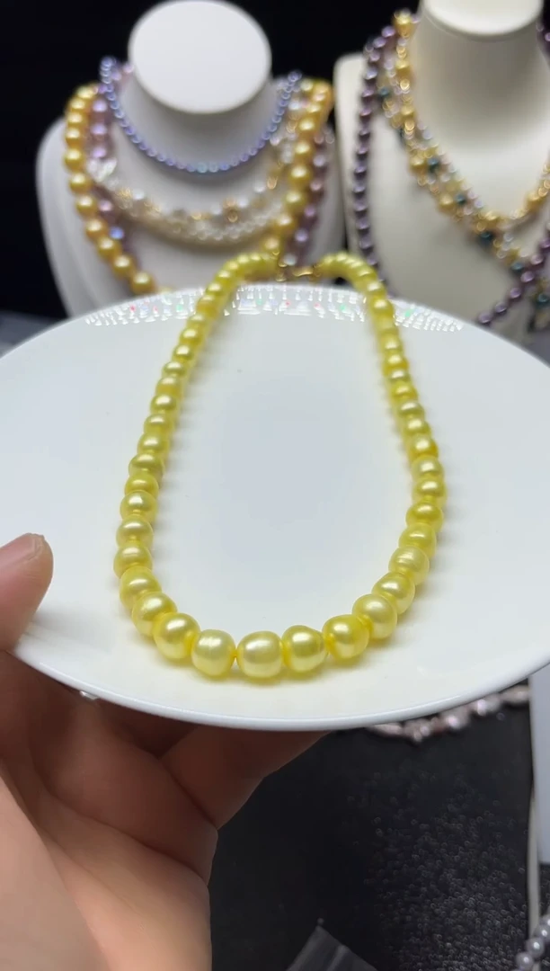 淡水珍珠未镶嵌颈饰多人