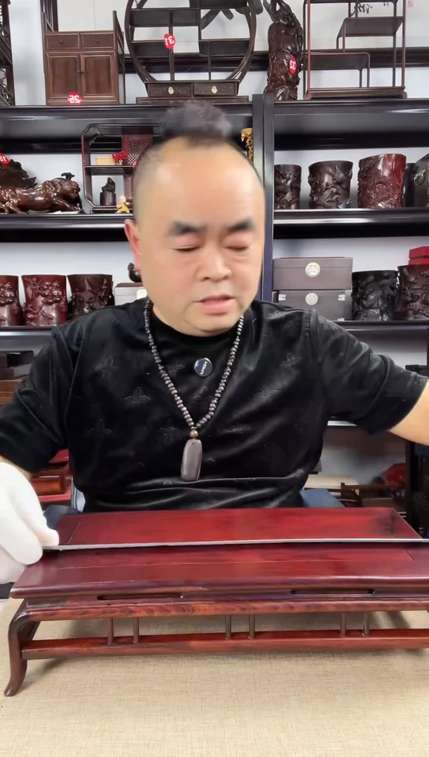 木老李红木工艺品437瑕疵