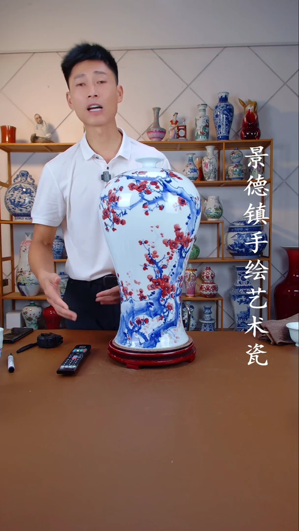 现代景德镇手工手绘陶瓷摆件52