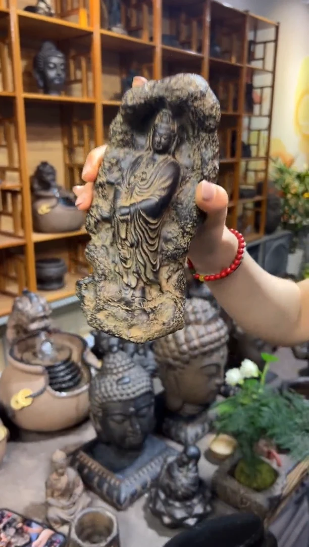 陶土【火山泥】普慈观音