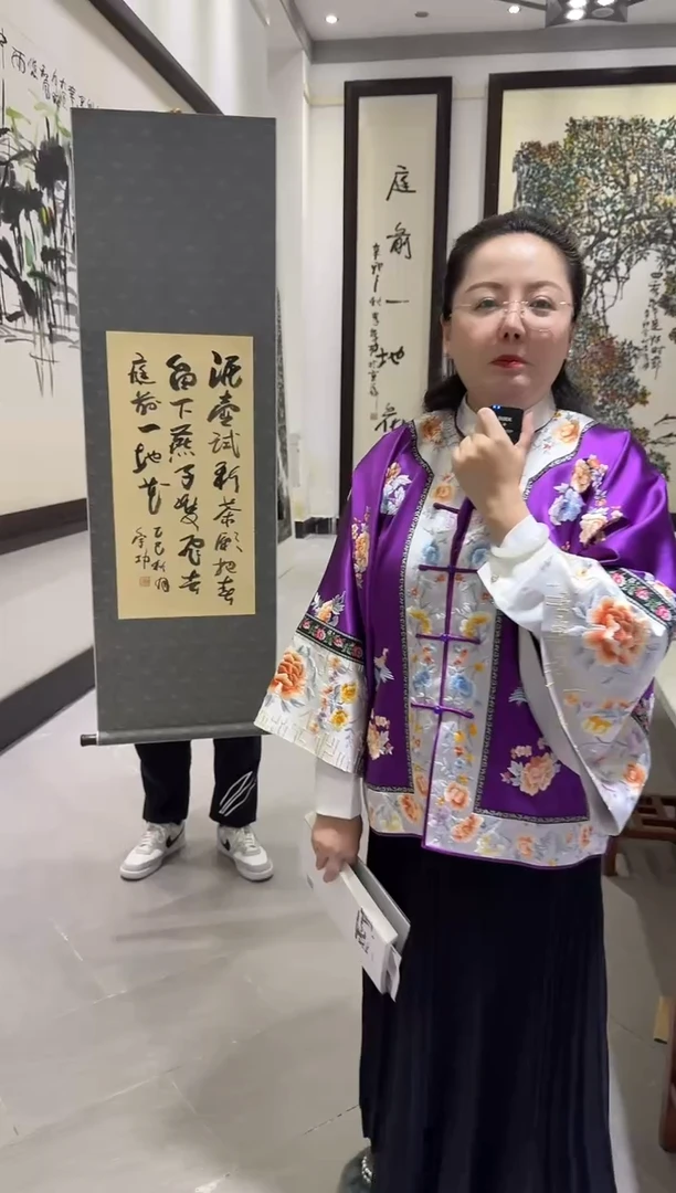 国画炳山艺术--李学功老师作品  燕子