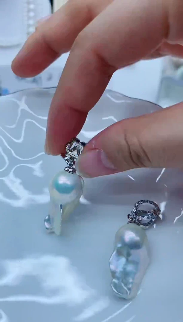 吊坠(不含链)未镶嵌淡水珍珠吊坠多样性发其一