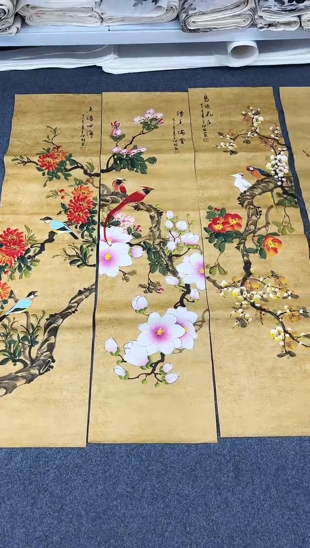 国画国画纯手绘作品欣赏