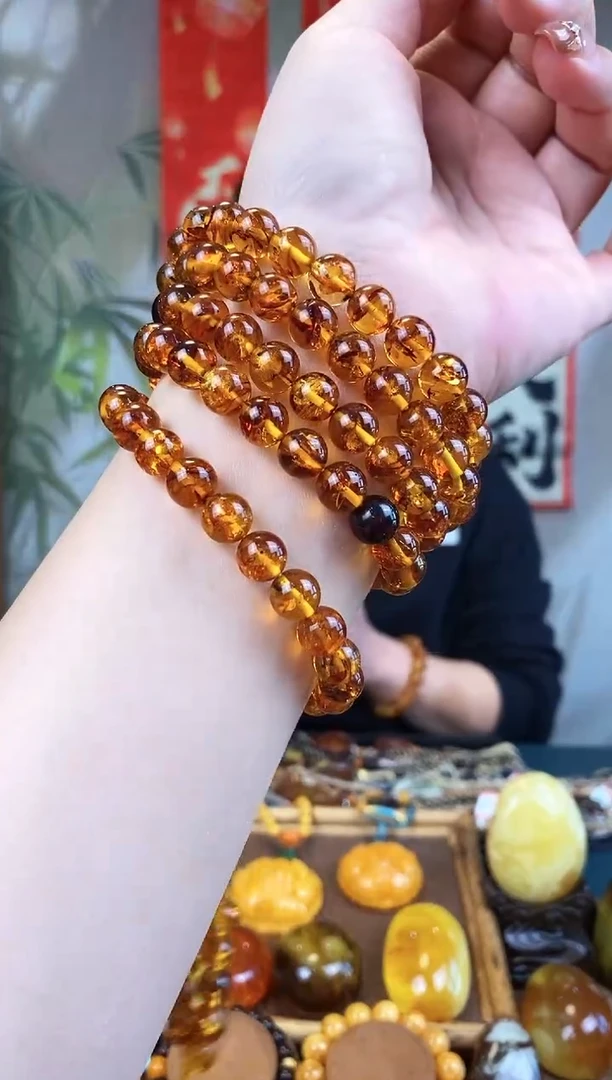 【闪购商品】琥珀裸石未镶嵌8m+多样性发货 只发其中一件