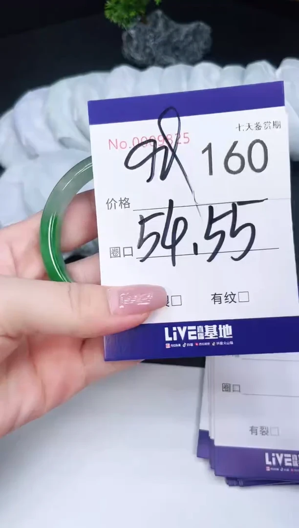 未镶嵌手镯翡翠160