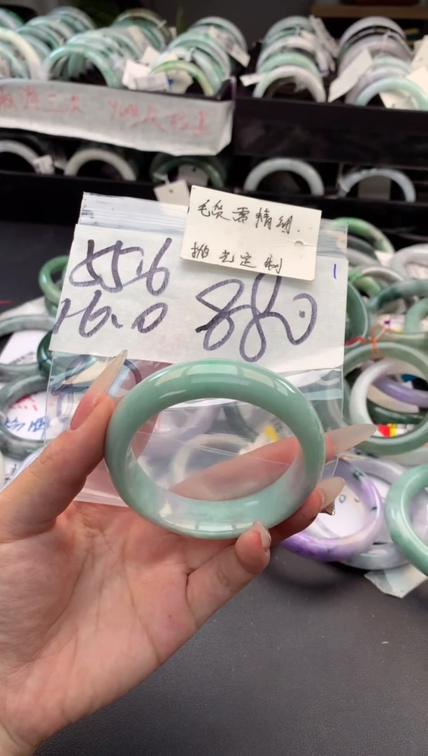 【闪购商品】定制翡翠未镶嵌毛货需精细抛光+多人