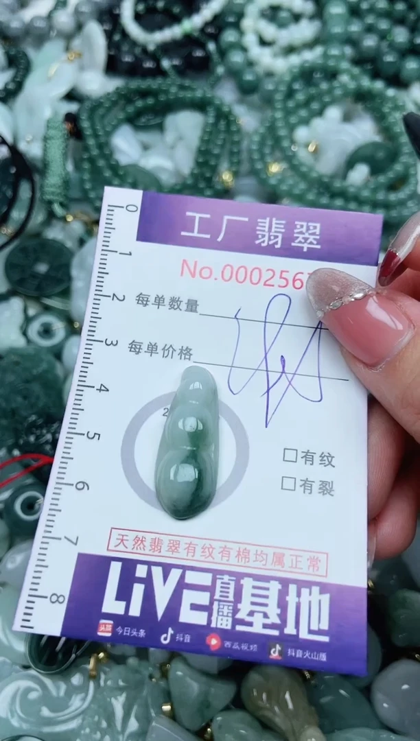 【闪购商品】翡翠吊坠(不含链)未镶嵌翡翠