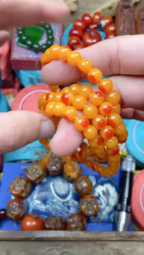 【闪购商品】血珀手链未镶嵌点击链接下单即可