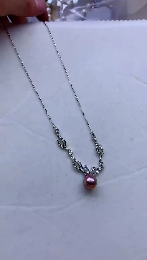 【闪购商品】淡水珍珠项链合金淡水珍珠项链