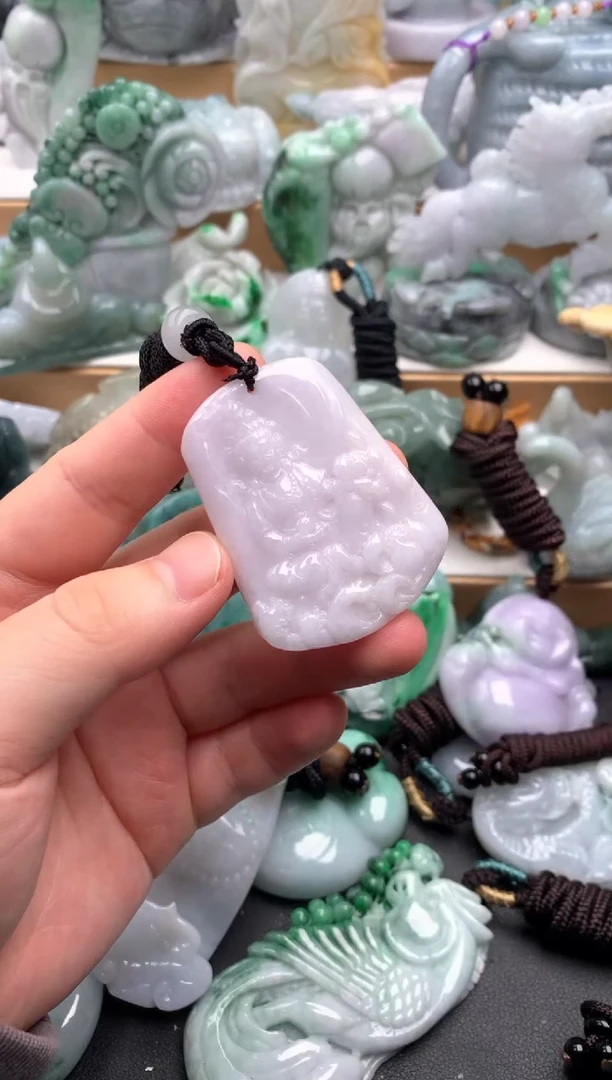 吊坠(不含链)未镶嵌翡翠1