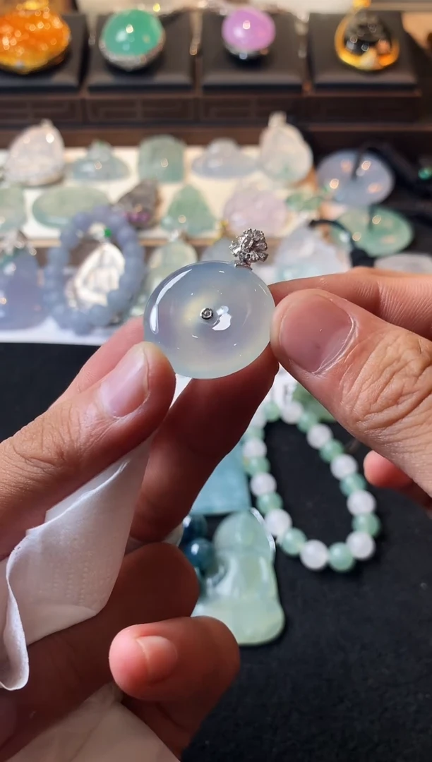 未镶嵌定制翡翠窈***～  5004毛货不退不换