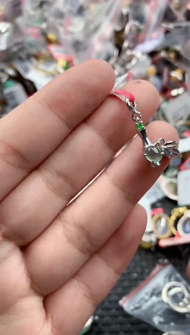 银S925镶嵌戒指翡翠111    9