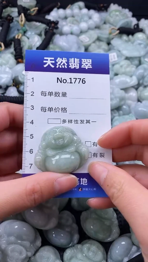 【闪购商品】翡翠颈饰未镶嵌缅甸A货翡翠1776