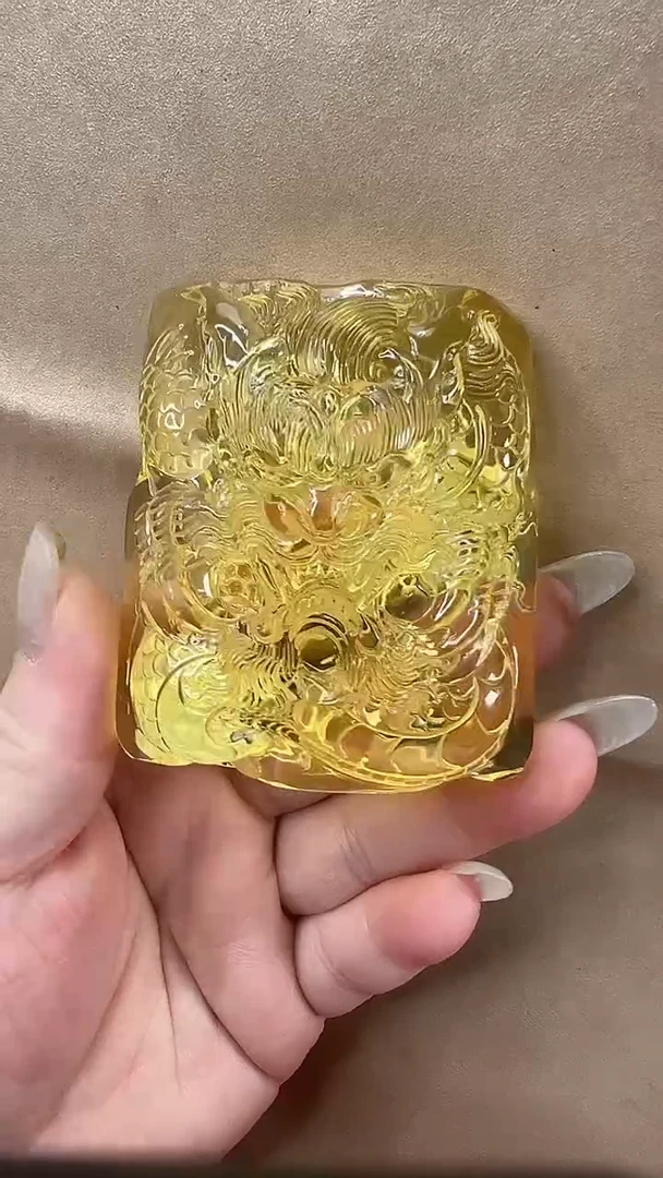 琥珀颈饰未镶嵌吊坠