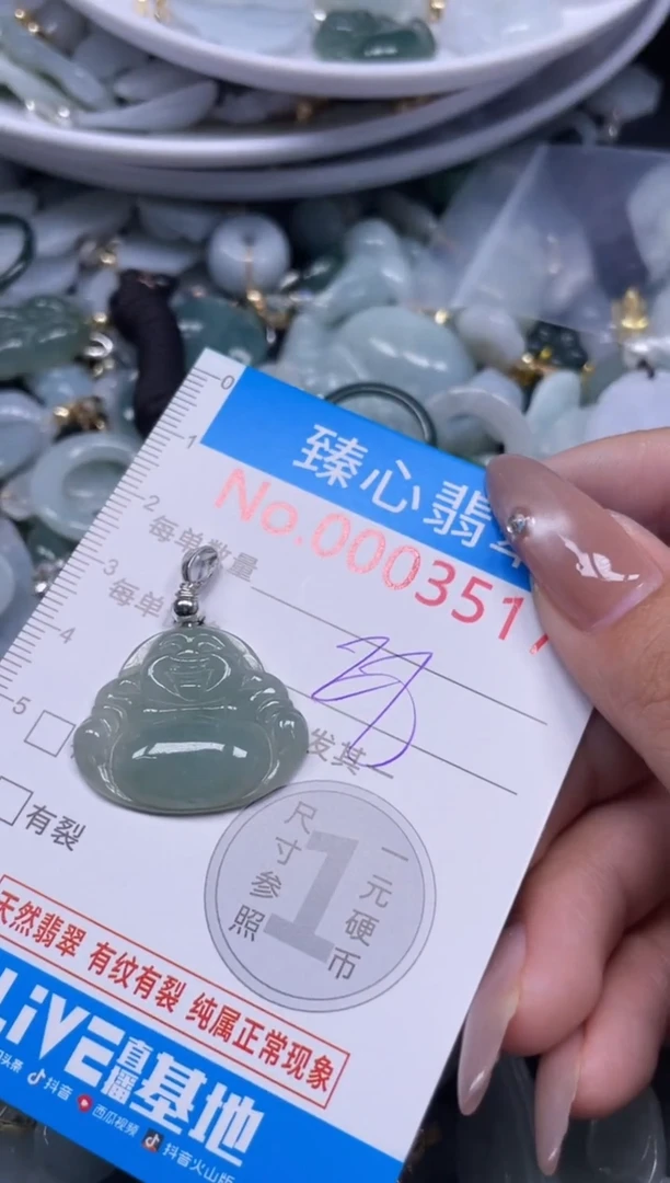 颈饰未镶嵌翡翠3517