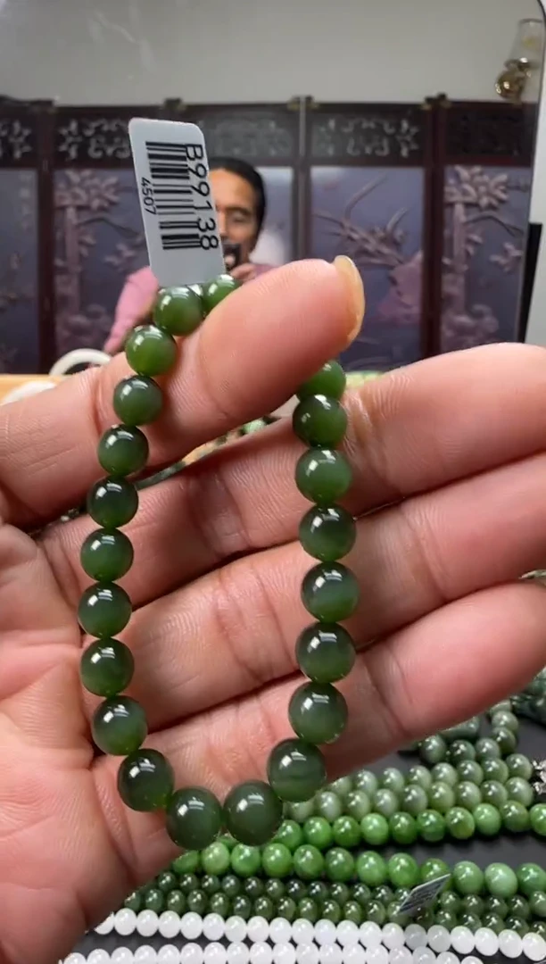 未镶嵌和田玉珠宝奇石手串