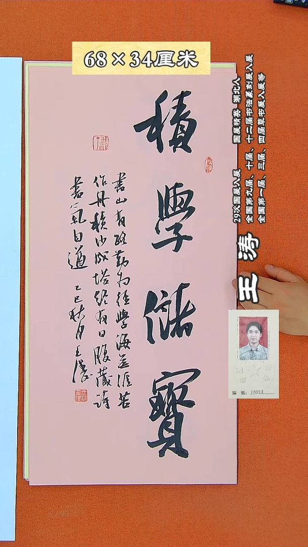 书法59R王涛书法作品