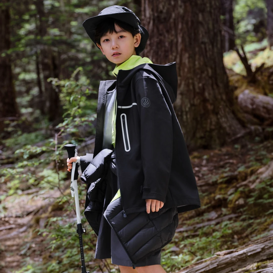 【年底清】025春季新款童装一手长三合一羽绒服T40132320