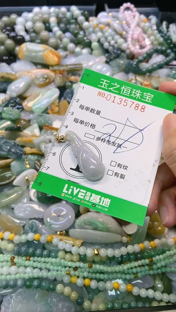 翡翠未镶嵌颈饰闪购0135788