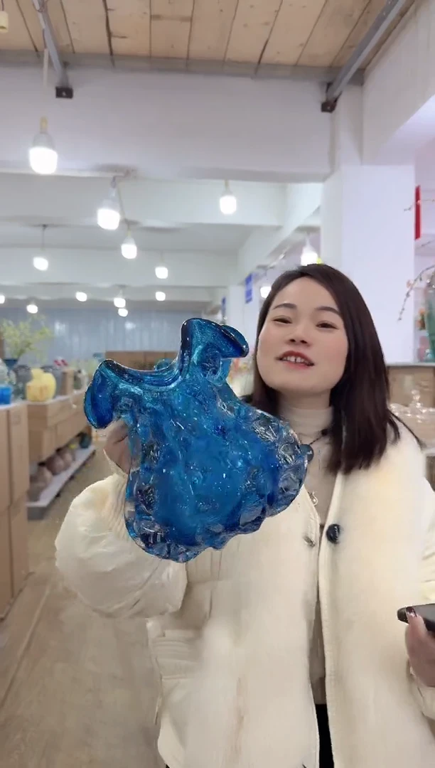 【闪购商品】琉璃迪喜花器-c-早5