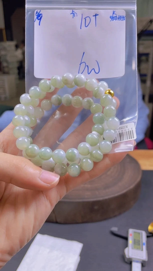 定制翡翠未镶嵌翡翠珠串 多样性发货