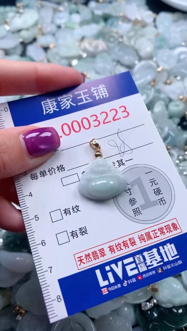 颈饰未镶嵌翡翠32223