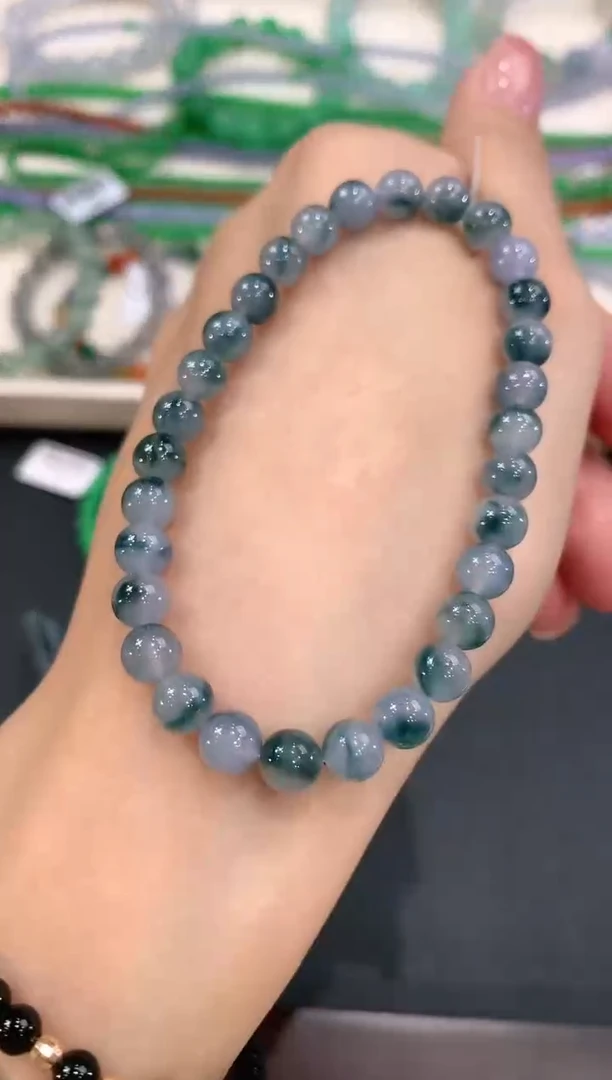 未镶嵌手串翡翠q344