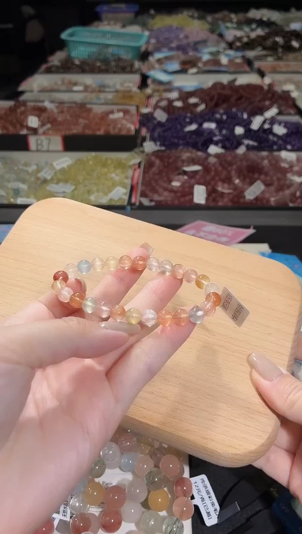 未镶嵌手链水晶215号 多样性发一D 7+