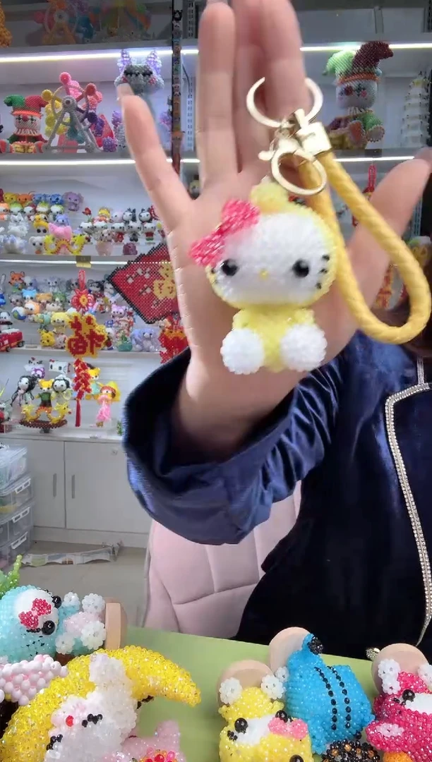 玻璃2347卡2水晶变装生肖材料包1套小鸡