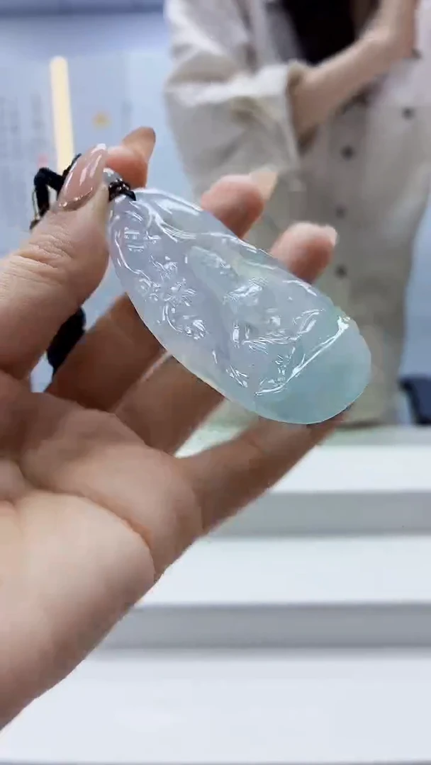 未镶嵌定制翡翠3099ty-毛货挂件8