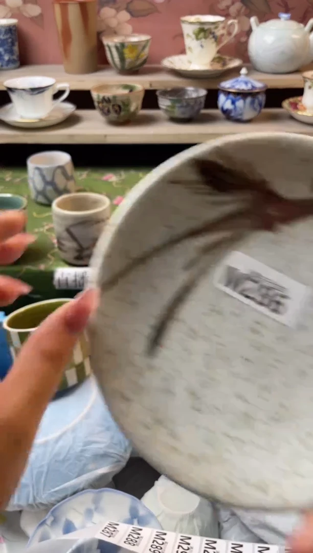 瓷片猫****藏瓷器瓷器M286