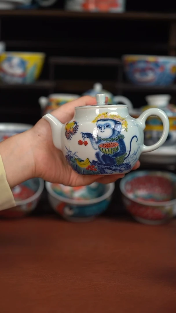 老师作品墨渊茶壶（宠粉福利）