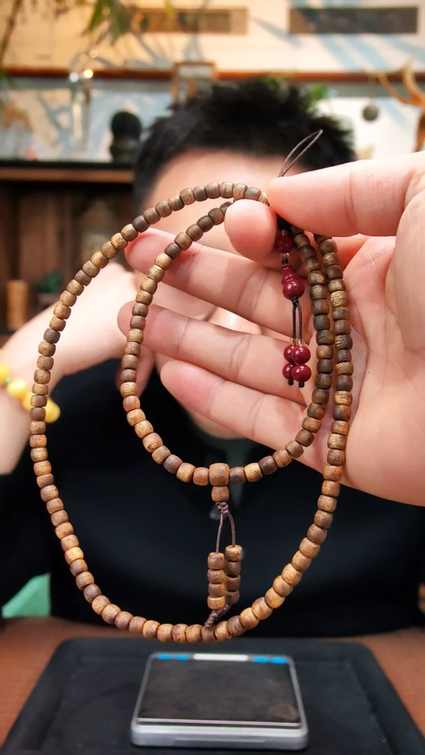 天然辰砂（沉长）朱砂手机挂DS