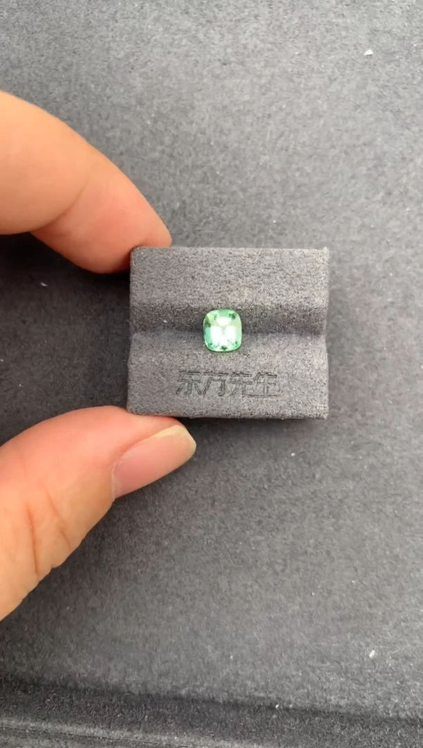 未镶嵌珠宝半成品碧玺1ct绿碧玺  定制  GH