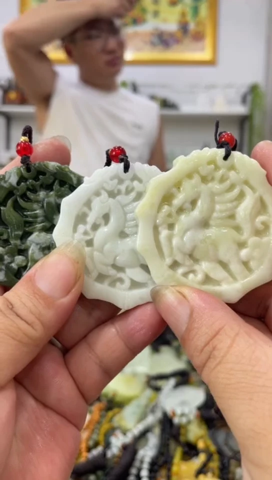 岫玉未镶嵌吊坠多样性发货其中发一件