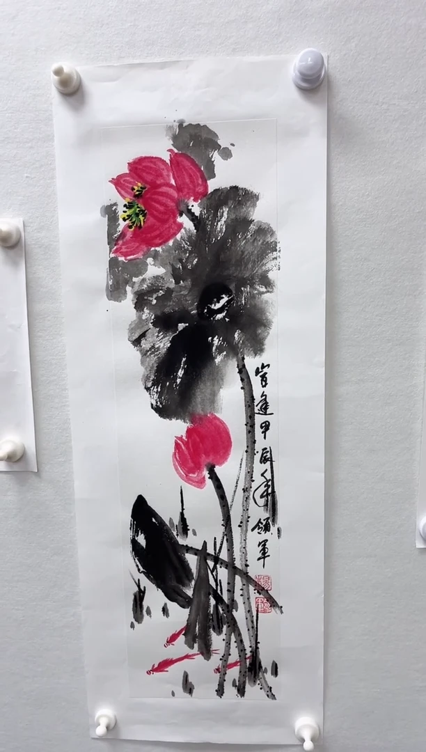 【闪购商品】国画绘画湖社-杨领军-花鸟