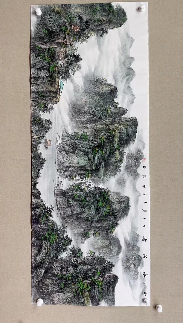国画180*68 谢永峰谢永峰谢永峰谢永峰
