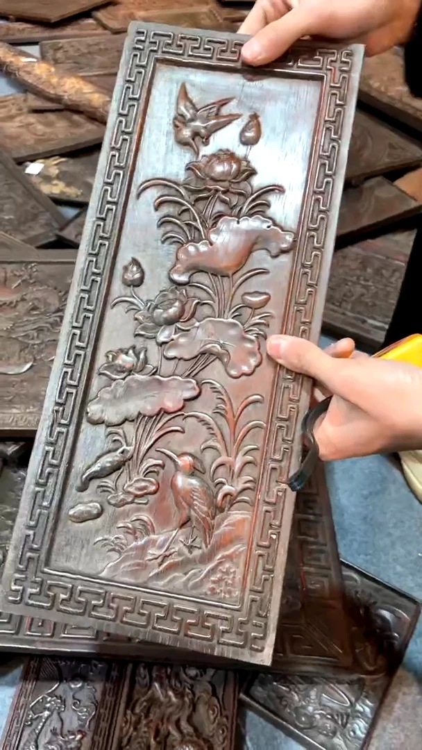 【闪购商品】木紫檀雕刻一物一拍一直播为准