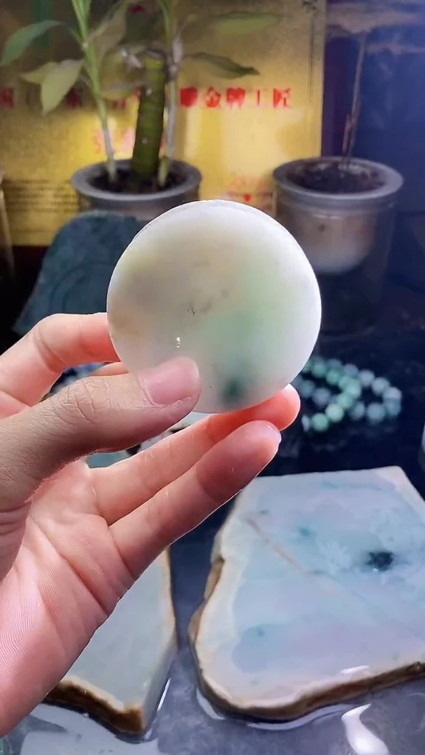 未镶嵌挂件翡翠小雨173