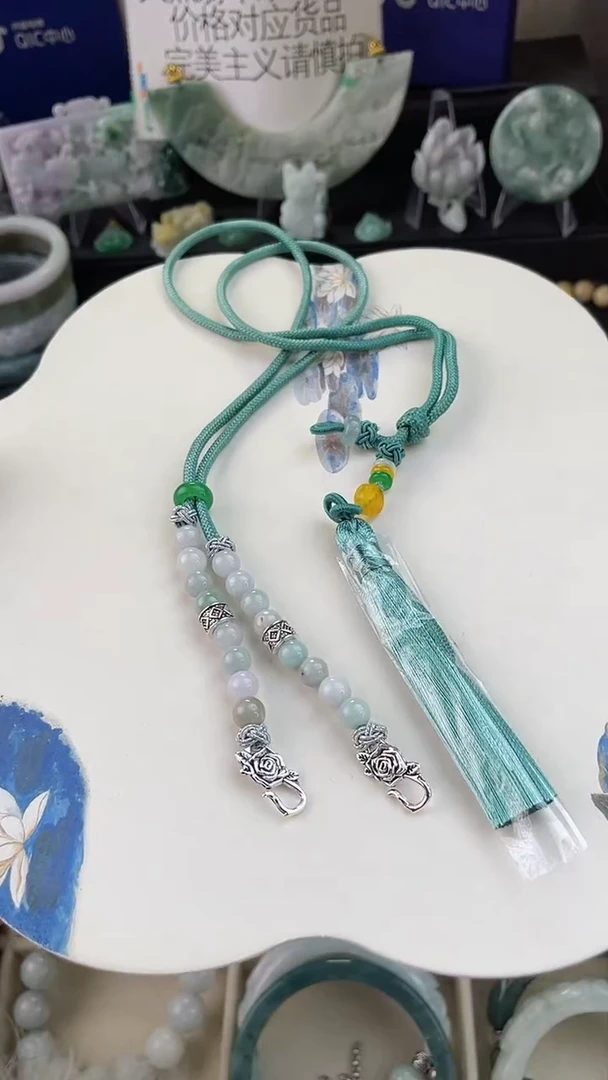 未镶嵌手链翡翠ᶜ****?手工定制默认微瑕主播介绍为准