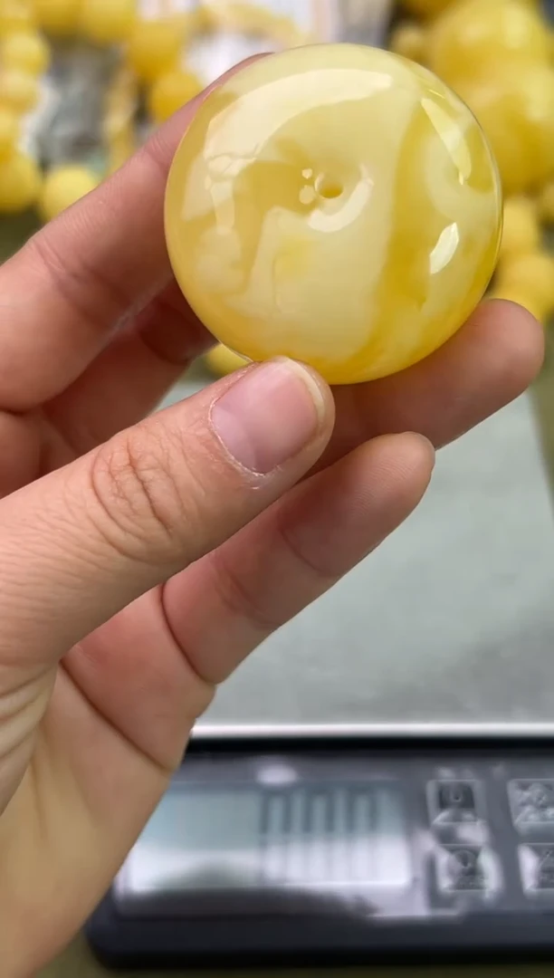 裸石琥珀未镶嵌琥珀蜜蜡吊坠