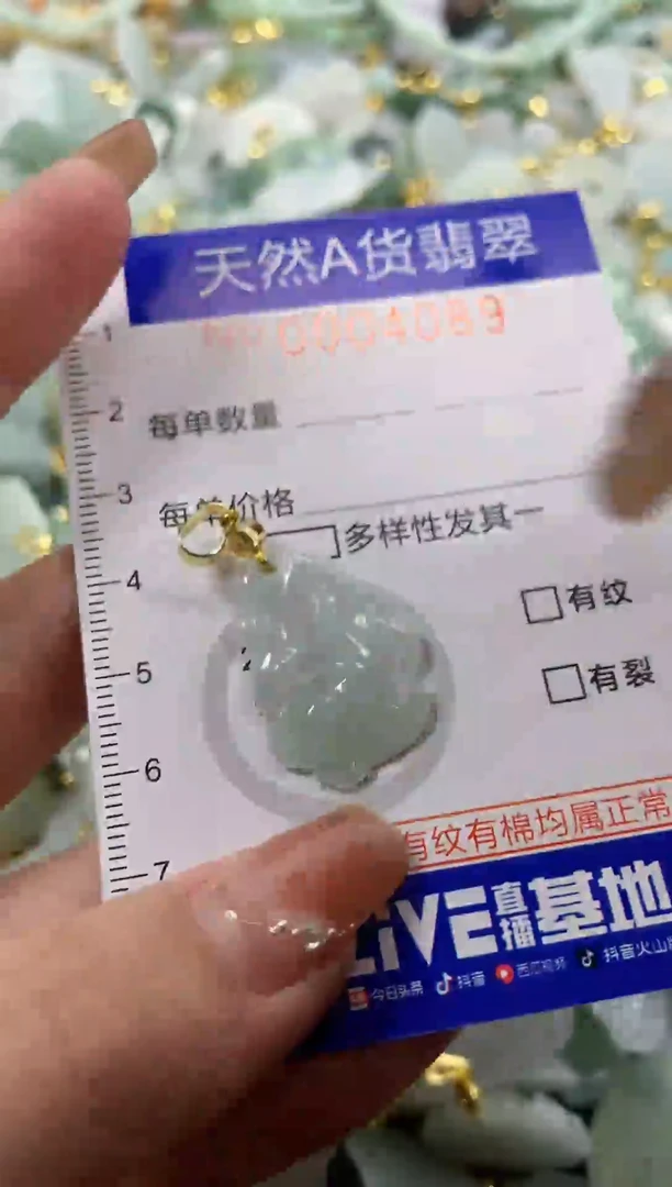 颈饰未镶嵌翡翠天然A货翡翠